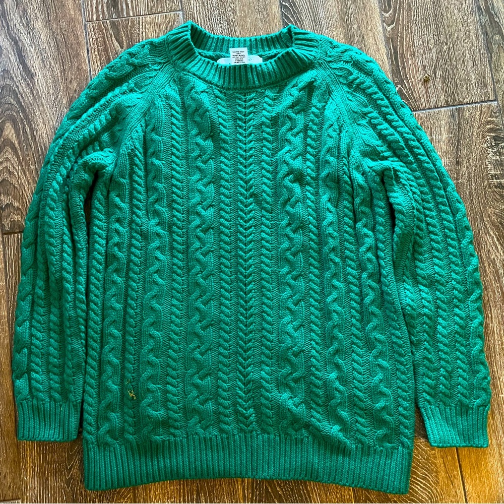 Workshop bright green knitted sweater